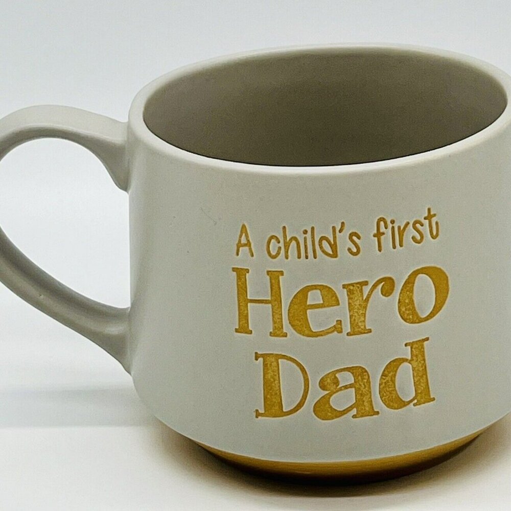 A Child’s First Hero Dad Spectrum Designz‎ Mug 20 oz Father Coffee
